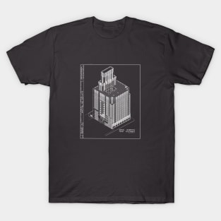 Richfield Oil Building Los Angeles 1929-1969 T-Shirt